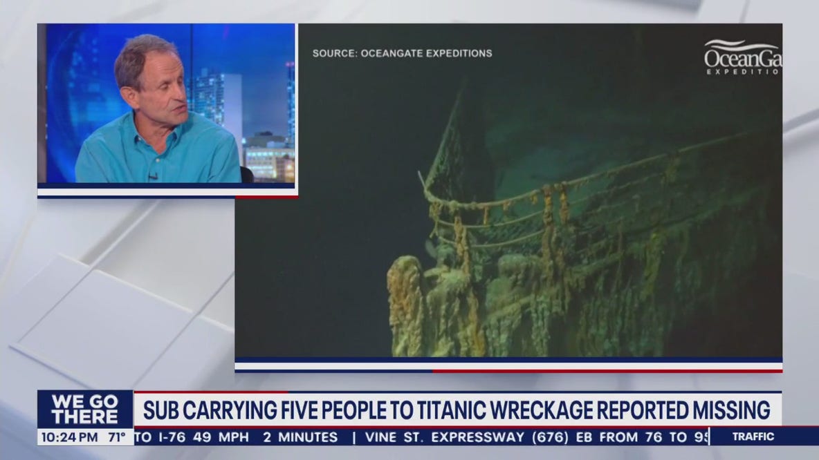 Expert on submarine lost near wreck of Titanic