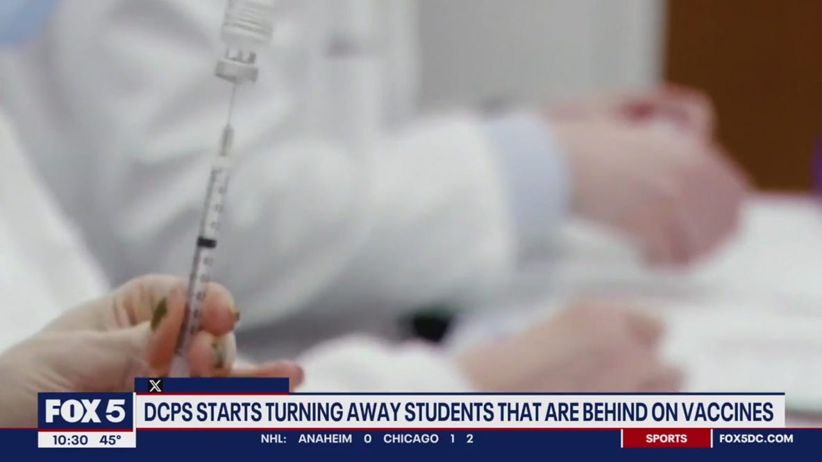 DC public schools begin turning away students who are behind on immunization requirements