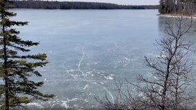 Crazy lake ice noises heard on Bad Medicine Lake