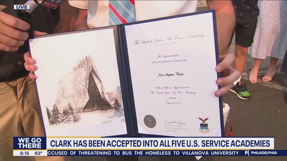 Philadelphia student accepted into all 5 US service academies