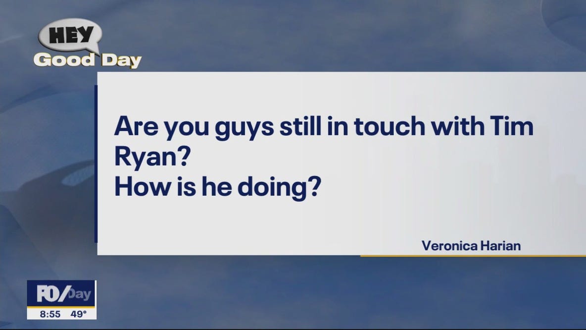 Hey Good Day: How's Tim Ryan doing?