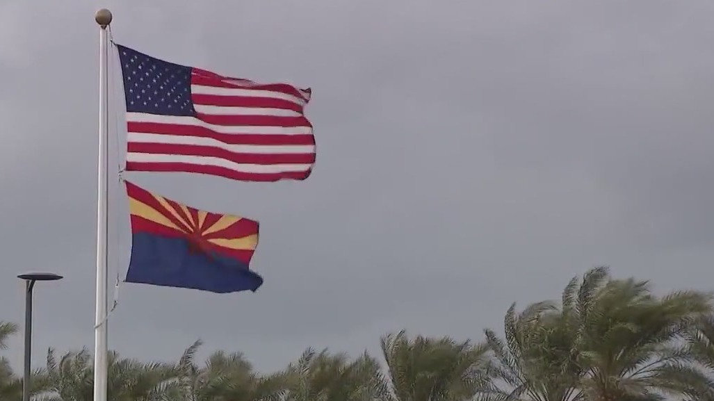 Soggy Valentine's Day in Arizona