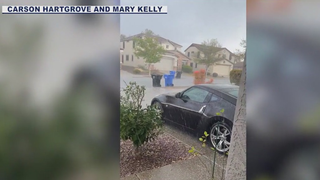 Latest storm brings hail to Surprise
