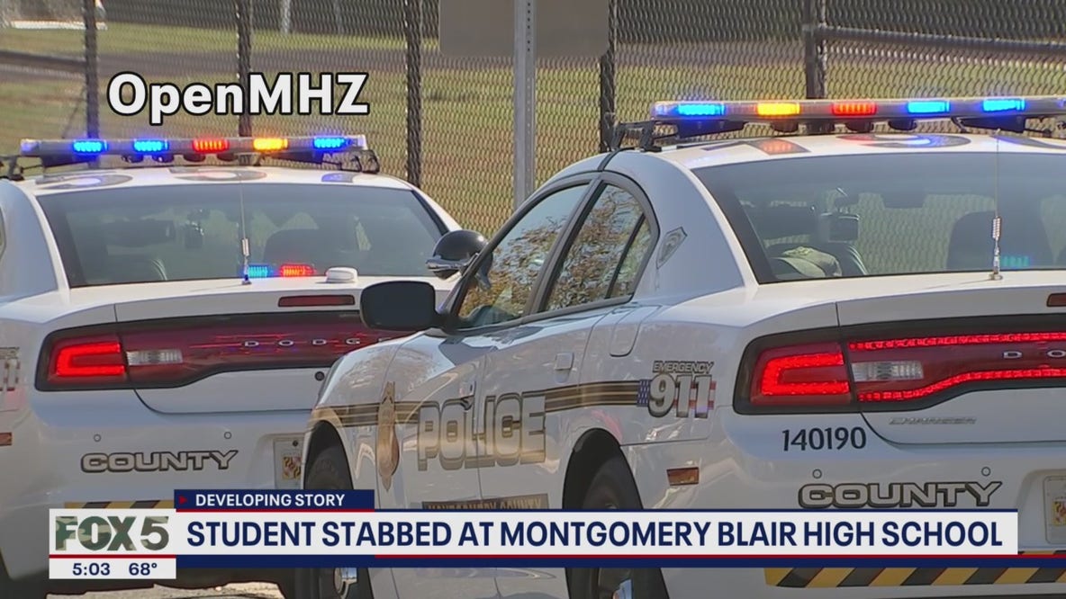 Student stabbed outside Montgomery Blair HS in Silver Spring