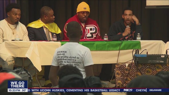 Men of Courage host program connecting youth with Black professionals