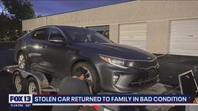 Heart transplant family recovers damaged car in Bellevue following theft in Tacoma