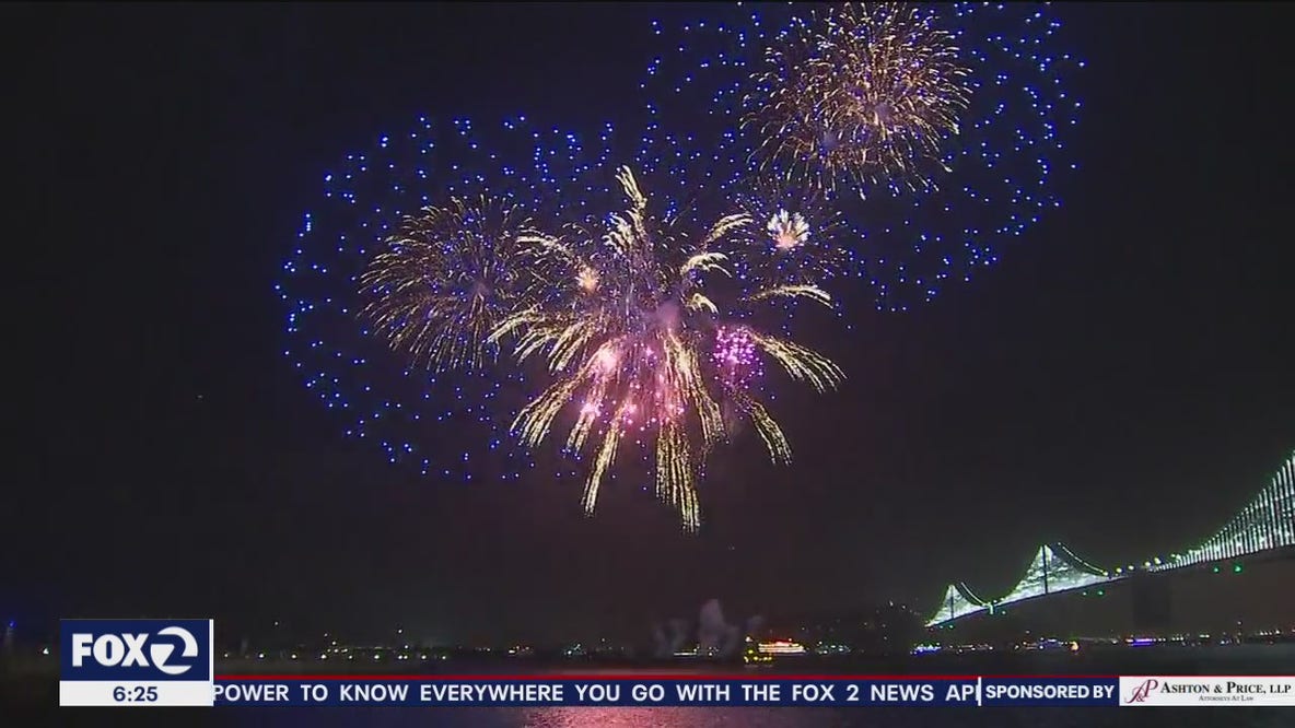 San Francisco brings back New Year's Eve firework show