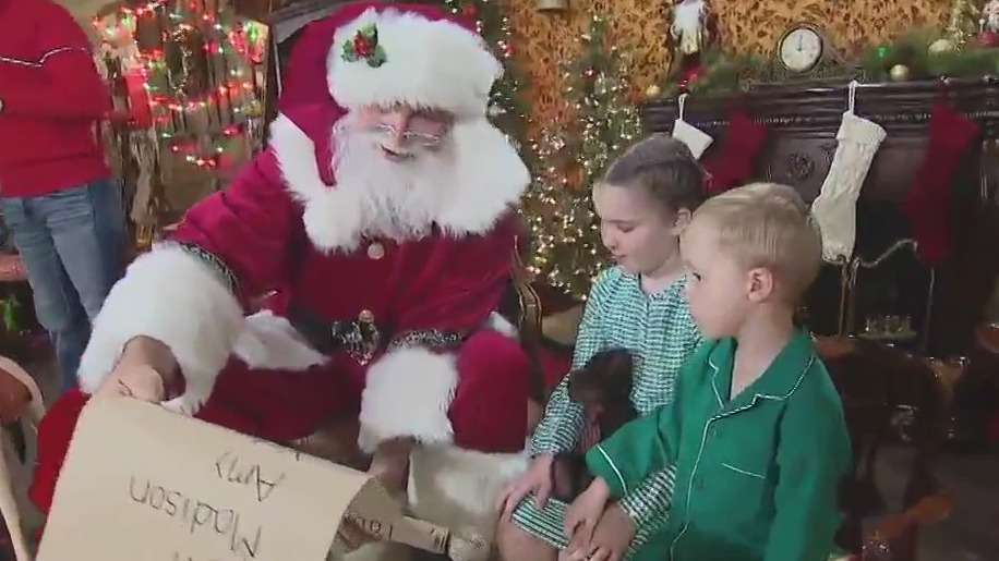 Kids get to spend hour with Santa