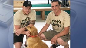 Raising money for support animals for veterans