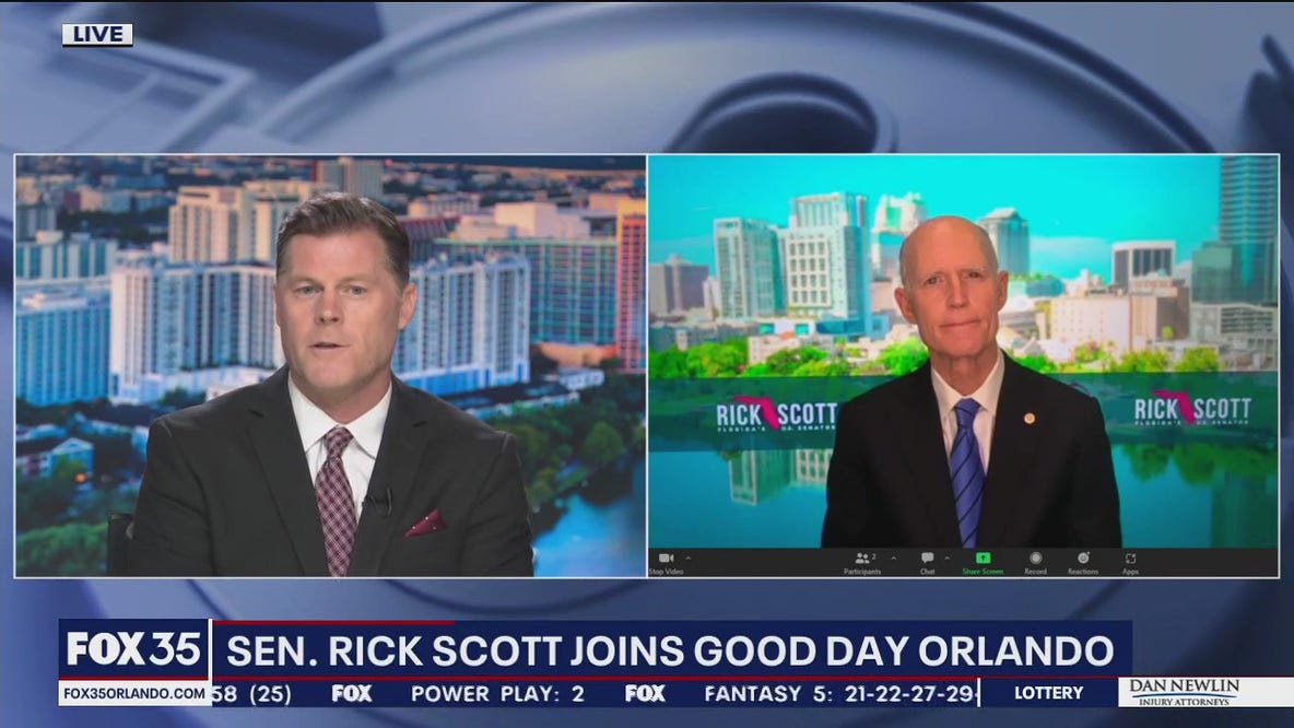 Sen. Rick Scott joins Good Day Orlando