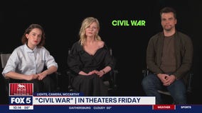 'Civil War' cast chats with FOX 5's Kevin McCarthy