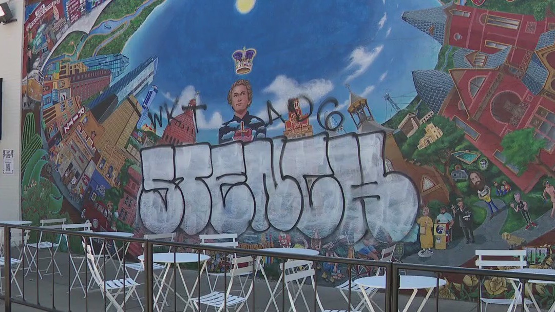 Murals in West Campus defaced by graffiti