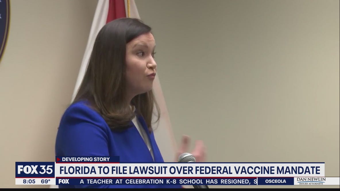 Florida to file lawsuit over federal vaccine mandate
