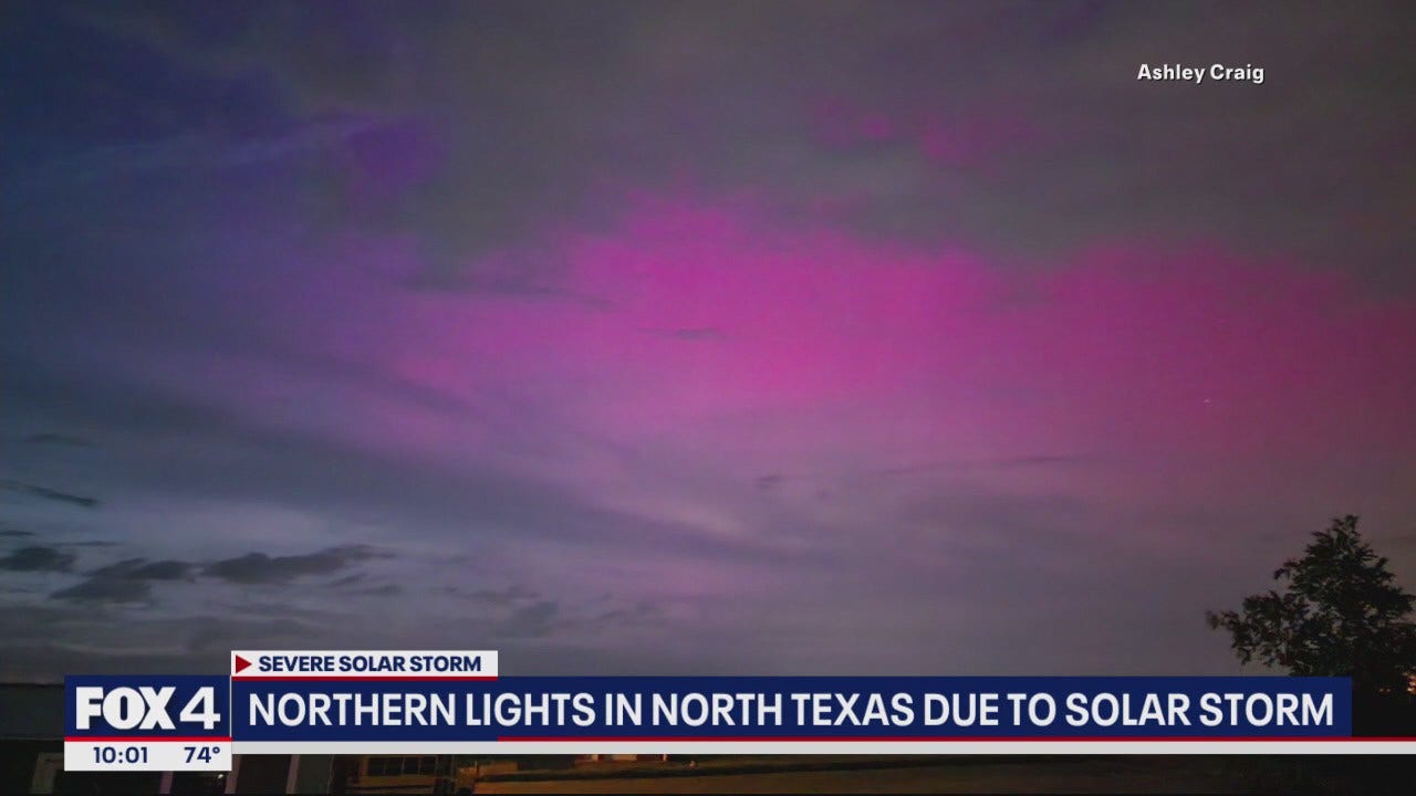 Northern Lights visible in North Texas FOX 4 DallasFort Worth