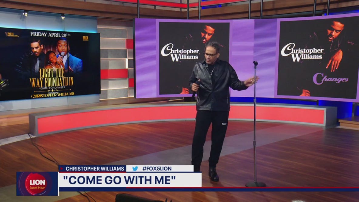 Christopher Williams performs live on LION Lunch Hour!