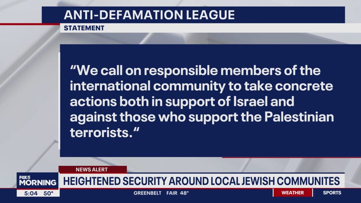 Increased security in Jewish communities across DC area