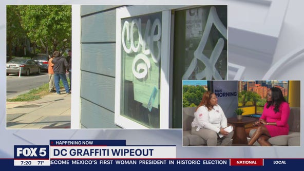 Cleaning up D.C.'s graffiti