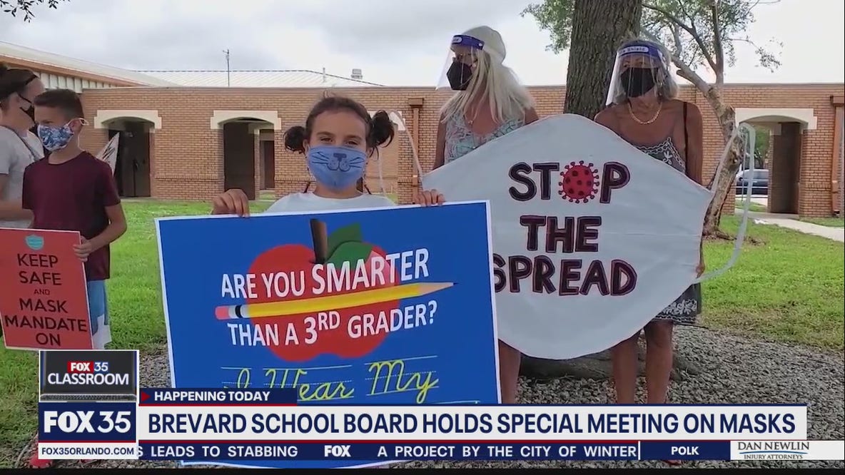 Brevard school board to meet again on mask mandate