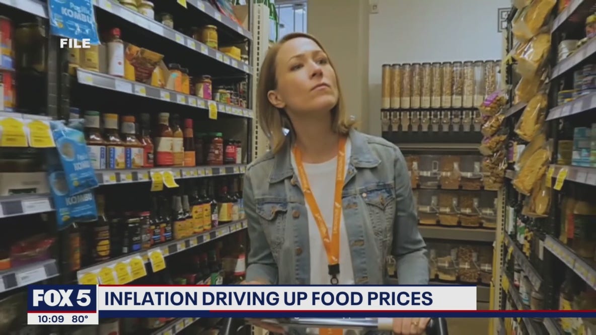 Inflation driving up food prices