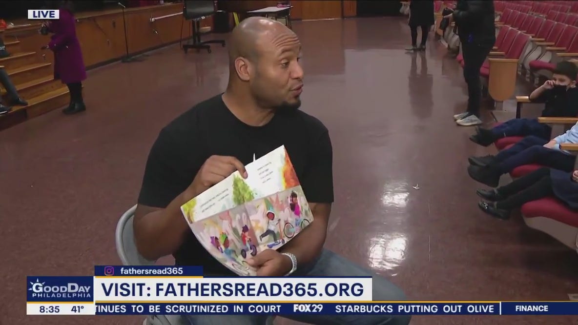 Nonprofit group Fathers Read 365 promoting importance of reading to children