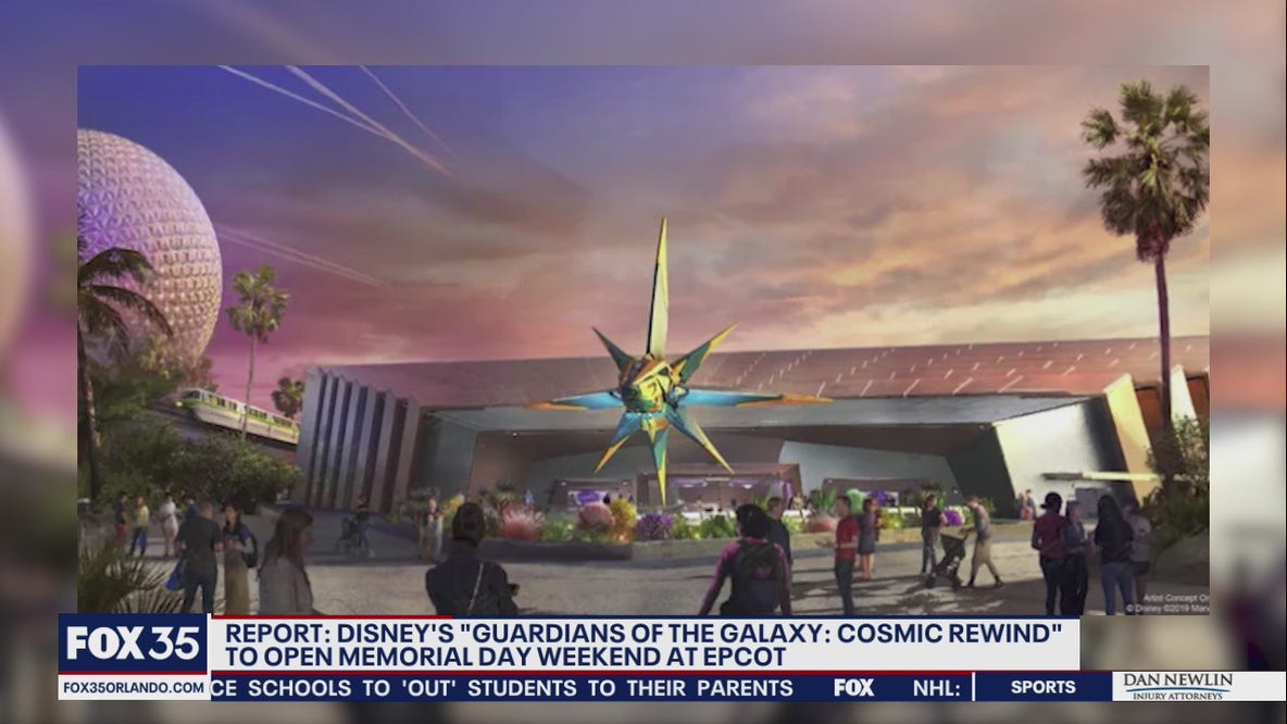Disney's 'Guardians of the Galaxy: Cosmic Rewind' to open Memorial Day weekend at EPCOT: report