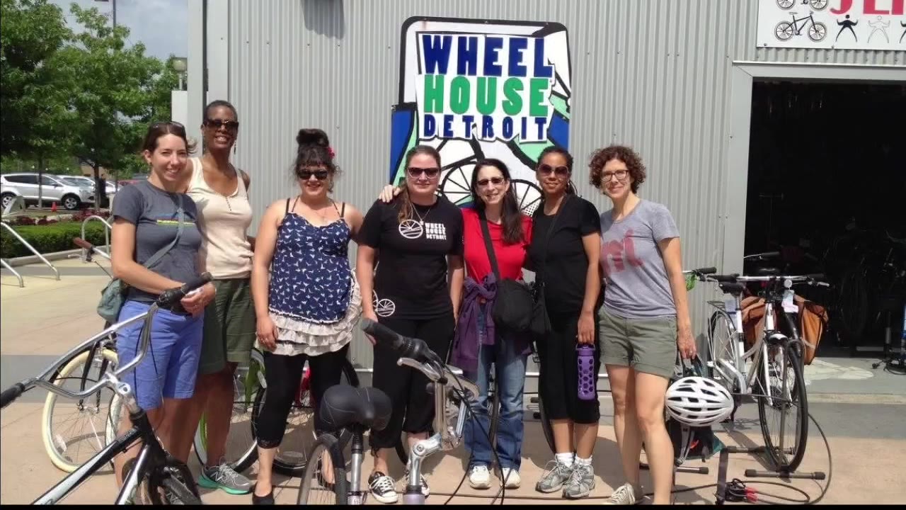 WHEELHOUSE BIKES - One of the nation’s only female-owned bike shops and part of the Detroit Riverfront since 2008