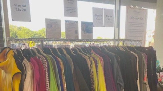 Plus Size Clothing Pantry promotes second hand shopping