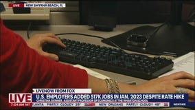 U.S. employers added 517K jobs in January