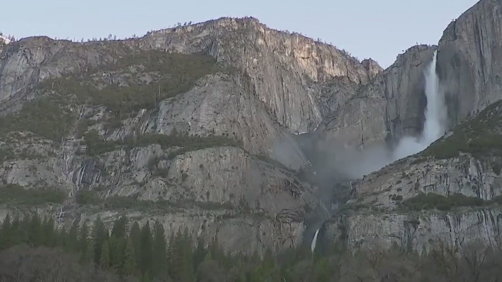 Yosemite's waterfalls are peaking