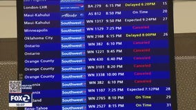 Southwest Airlines cancels 81 flights at San Jose airport as Hilary lands in SoCal