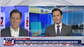 Upside down flag flown at Justice Alito's home in 2021