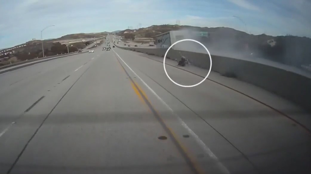Man ejected from RV on highway
