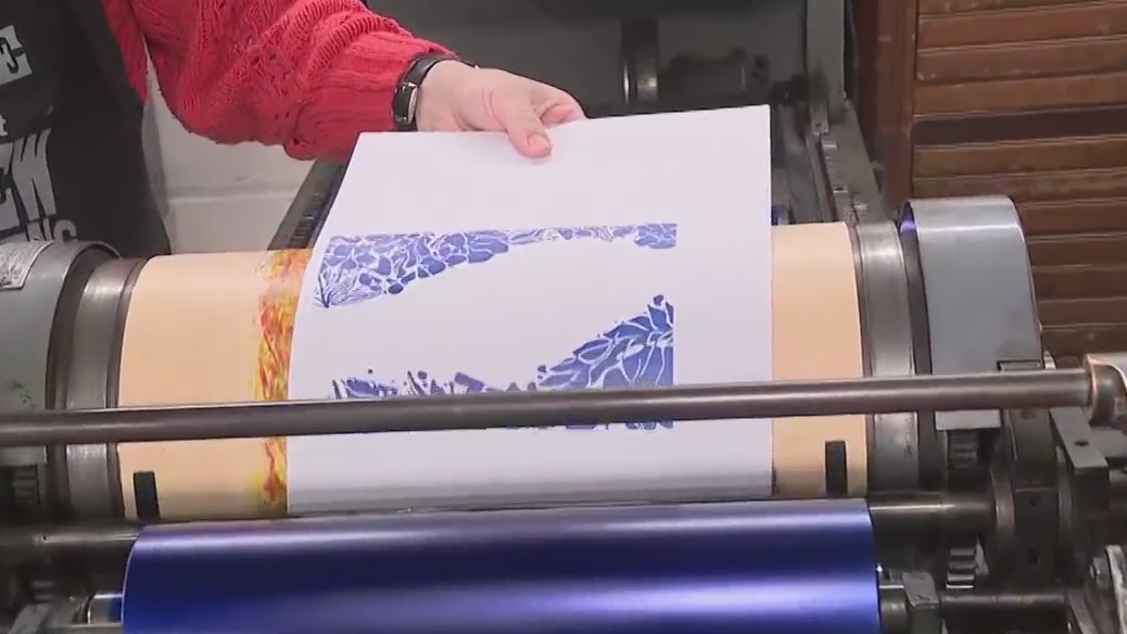 Learning the process of printing