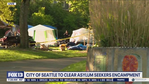City of Seattle to clear asylum seekers encampment