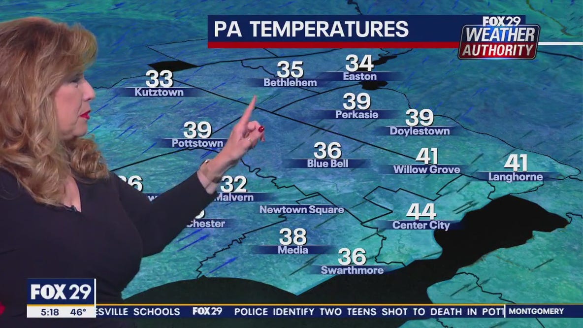 Weather Authority: Thursday, 5 a.m. forecast
