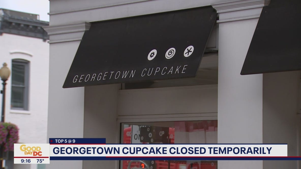 Georgetown Cupcake shut down by DC Health Department