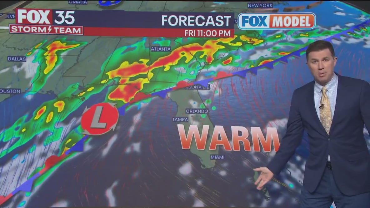 Severe storms, isolated tornadoes, severe wind gusts may hit Florida this weekend