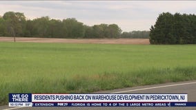 Residents of South Jersey town gather to oppose warehouse development project