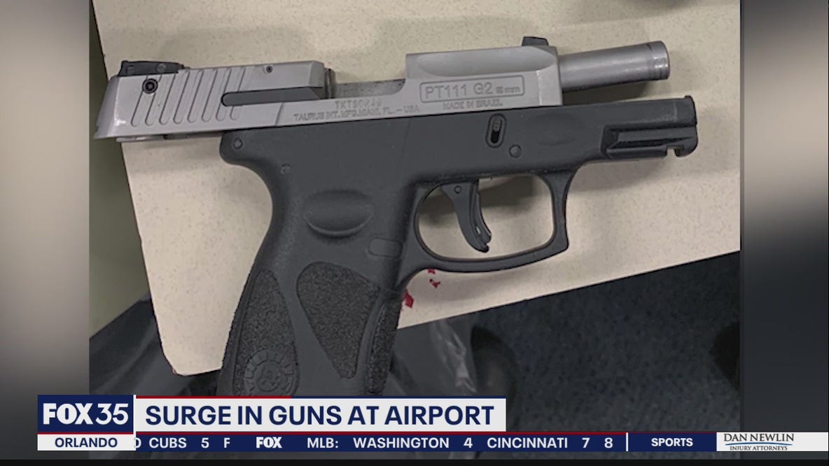 TSA: Surge in guns found at Orlando International Airport