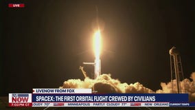 SpaceX launches first orbita flight crewed by civilians | LiveNOW from FOX