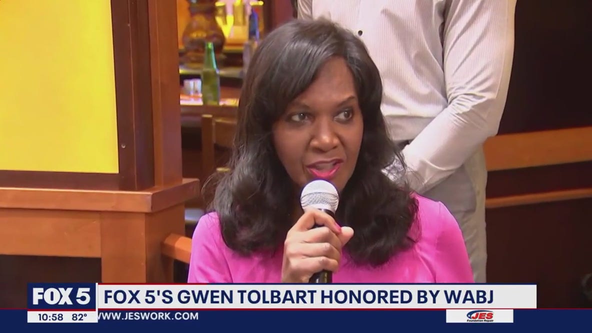 FOX 5's Gwen Tolbart honored by WABJ