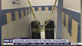 School reacts to TikTok challenge