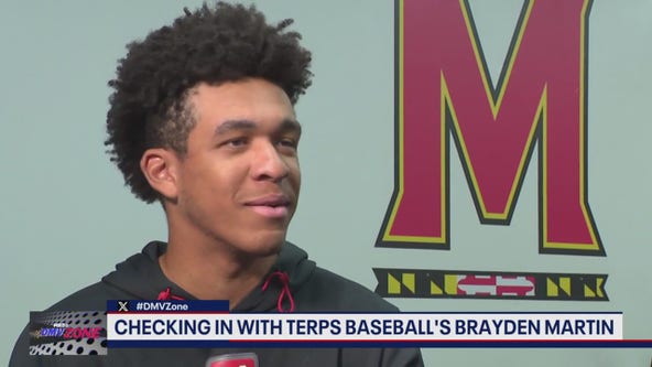 Checking in with Terps Baseball’s Brayden Martin