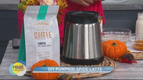 DIY pumpkin spice latte; Fresh Thyme Market