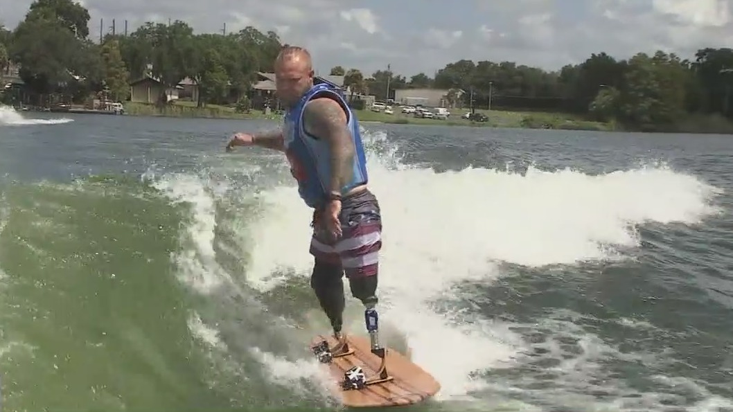 'Wake for Warriors' combat veterans gear up for wake surf competition