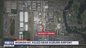 Woman hit, killed near Auburn Airport
