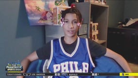 Tyrese Maxey super fan joins The Phantastic Sports Show!