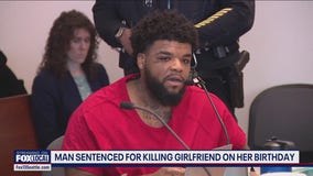 Man sentenced to 17 years for murdering girlfriend on her birthday