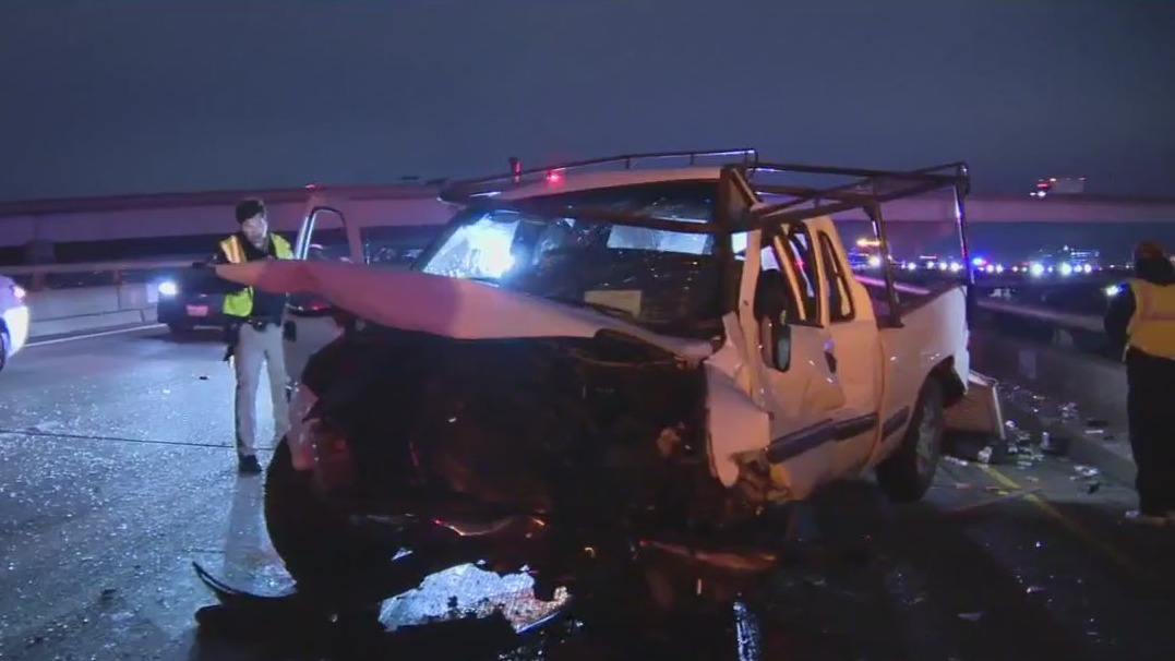 Driver killed in wrong-way crash connected to alleged burglary identified