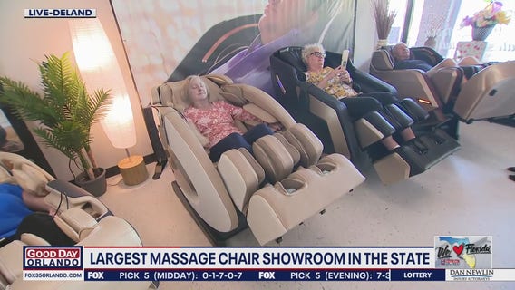 Largest massage chair showroom in Florida